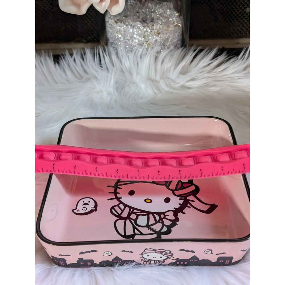 Zrike Brands Mummy Hello Kitty Halloween Square Cake Baking Pan By Sanrio Pink - Picture 5 of 5